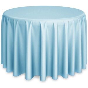 Four Elegant Blue Tablecloths